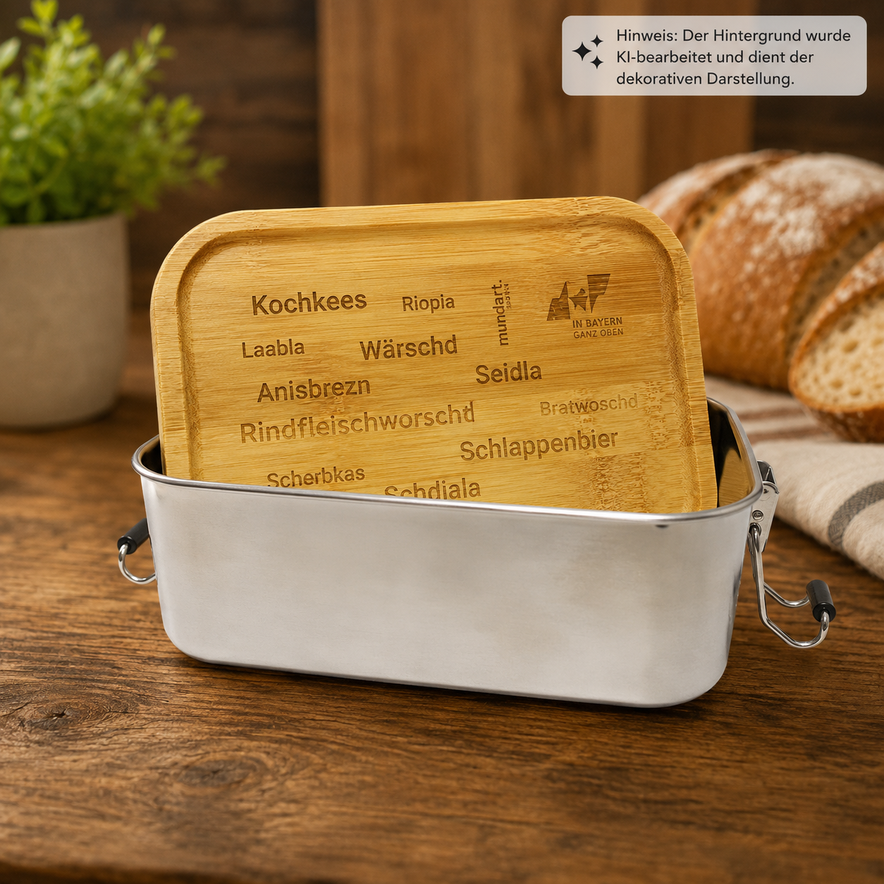 Brotzeitdose „Hofer Mundart“