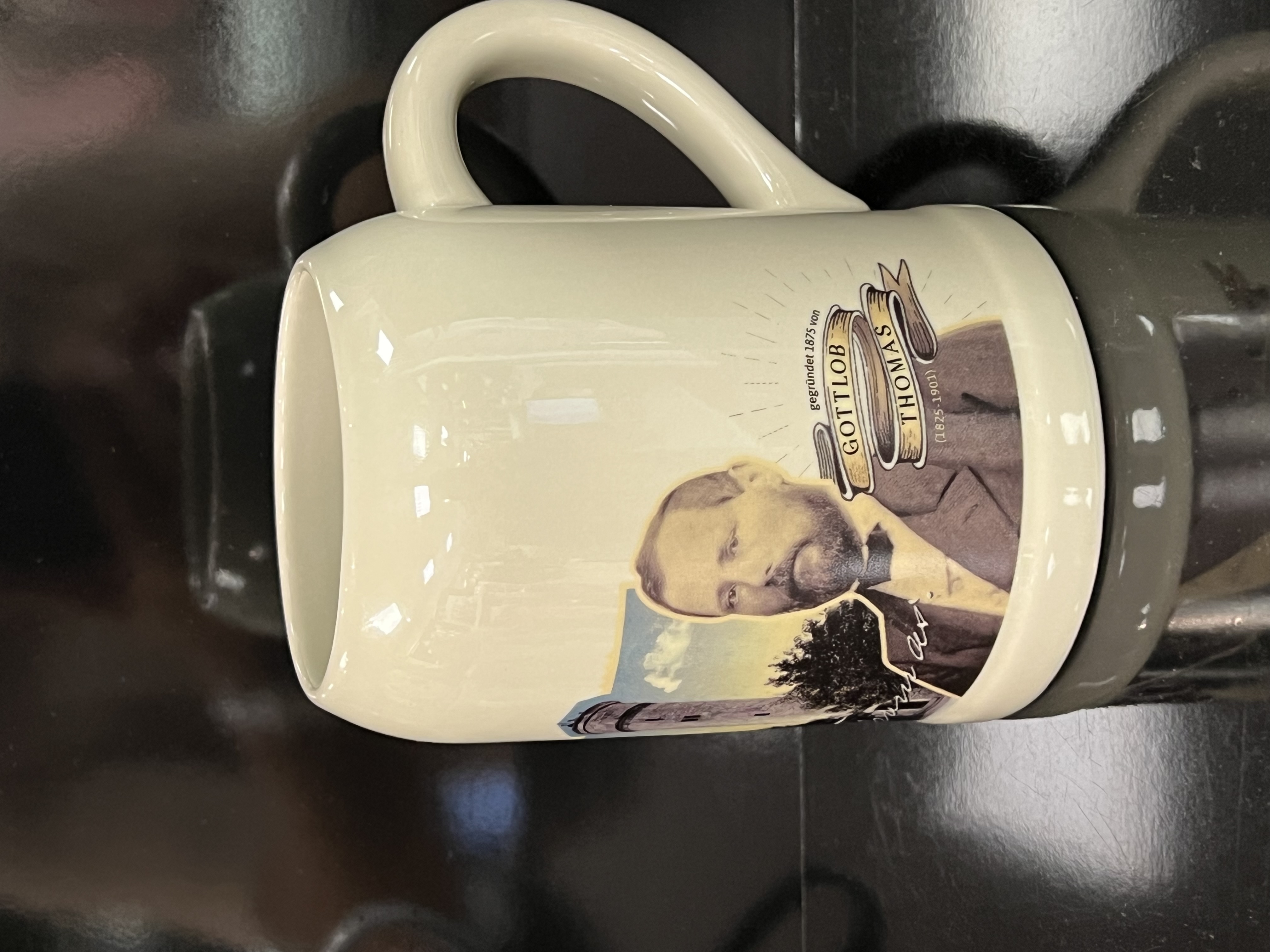 Bierkrug Gottlob Thomas 150 Jahre