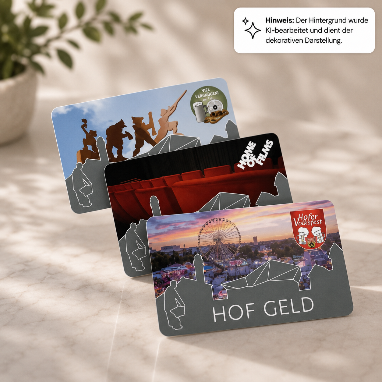 HOF GELD Edition  - Gutscheinkarte